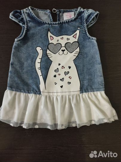 Платье для девочки 68 размер