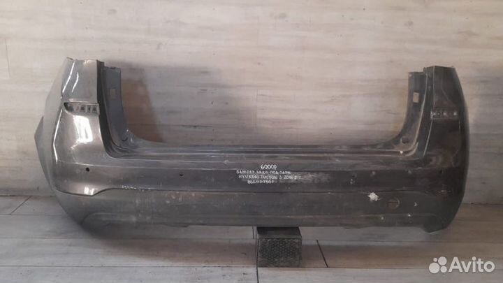 Бампер задний под парктроники Hyundai Tucson 3 С
