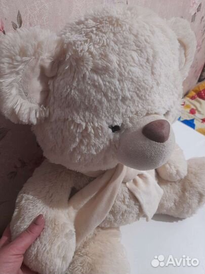 Медведь игрушка музыкальный высота 60 см