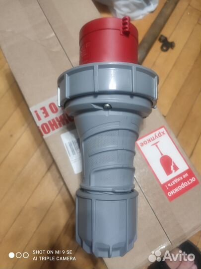 Кабельная вилка(папа) 63 А