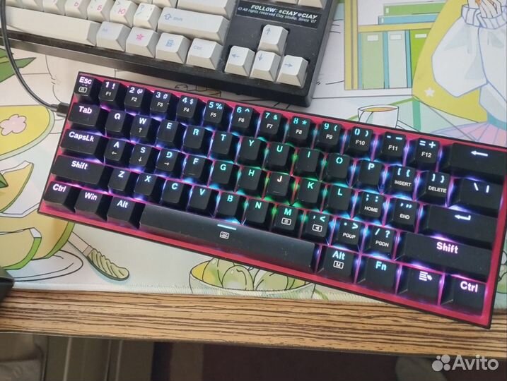 Механическая клавиатура Redragon Fizz k617 RGB
