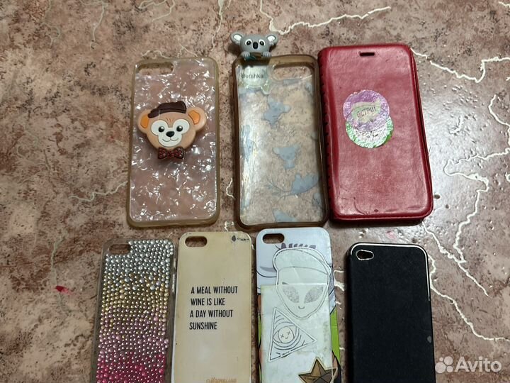 Чехол на iPhone 7 plus, 5s, 4