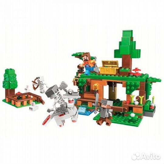 11138 Майнкрафт Битва за сокровища