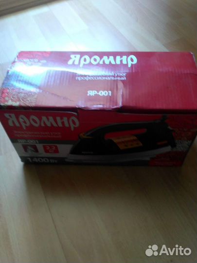 Утюг, яромир яр-001. Россия