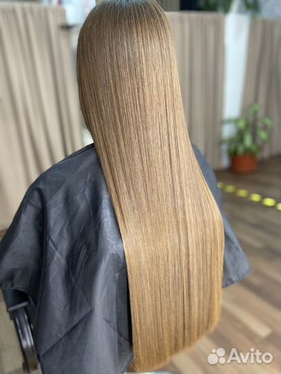 Кератиновое выпрямление волос /Ботокс Любая длина