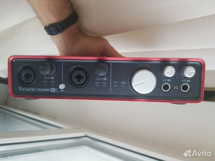 Звуковые карты Focusrite Scarlett