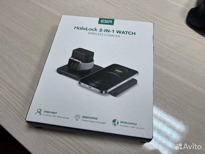 Беспроводная зарядная станция iPhone и Apple Watch