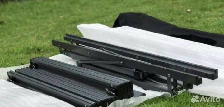 Стол складной реечный 118х71х70