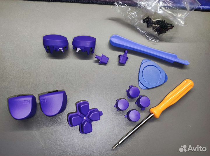 Запчасти для кастомизации dualsense ps5 фиолетовый