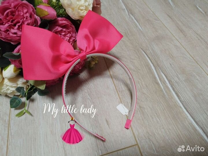 Ободки Кукла, Бант, Корона, Цветок много новые