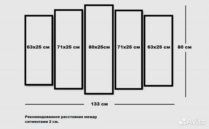 Картина модульная
