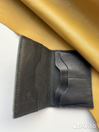 Обложка для документов натуральная кожа