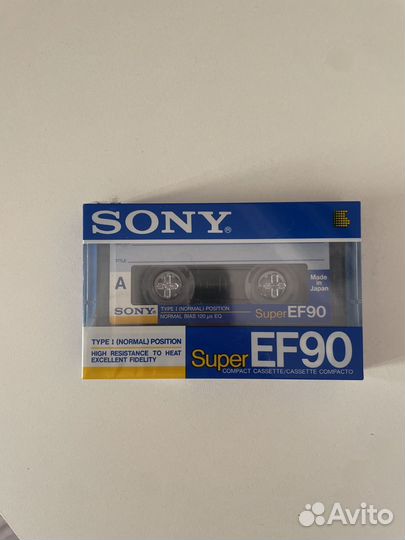 Кассета Sony ef 90