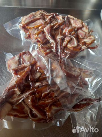 Уши свиные копченые