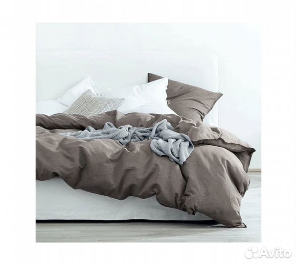 Постельное белье GoodNight Wash Cotton евро (с нав