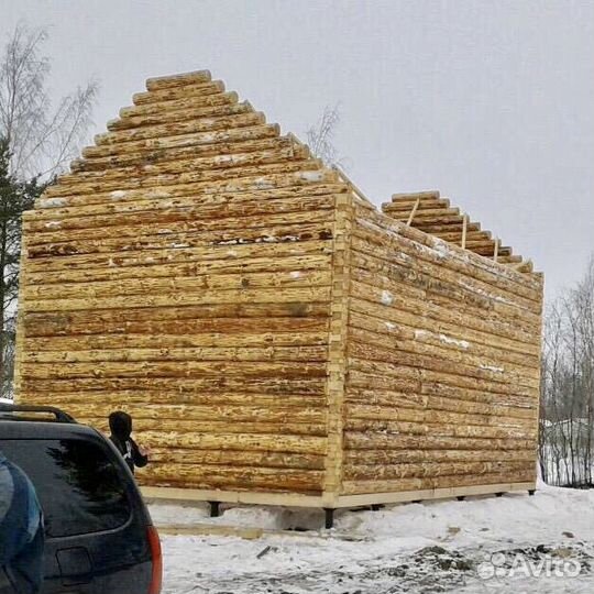 Сруб 6Х9м. Доставка Бесплатно