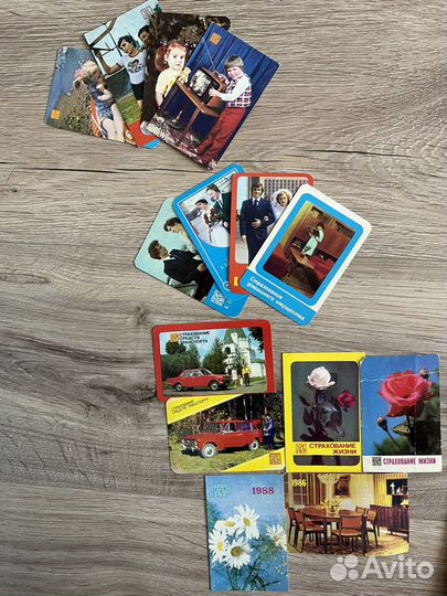 Открытки, календарики, конверты СССР