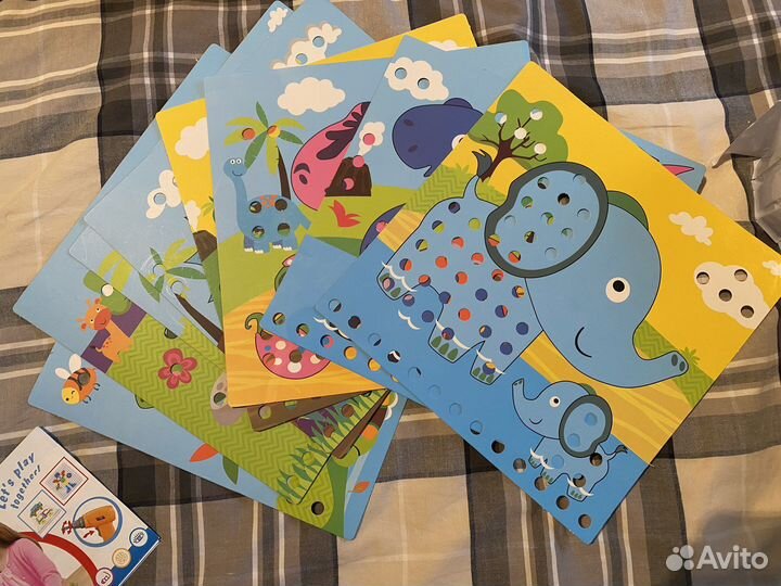 Развивающий конструктор с шуроповертом 3D