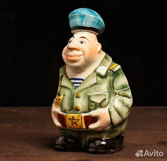 Набор фарфоровый штоф 