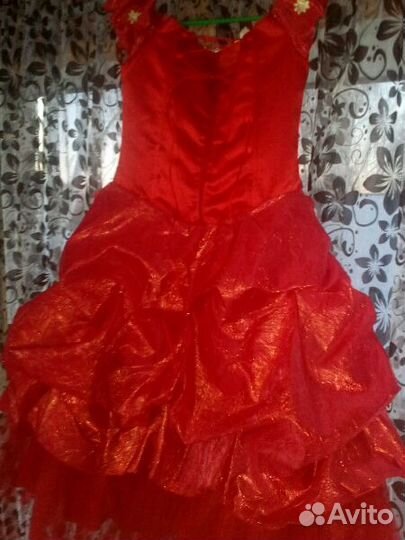 Праздничное платье для девочки (6-8лет)