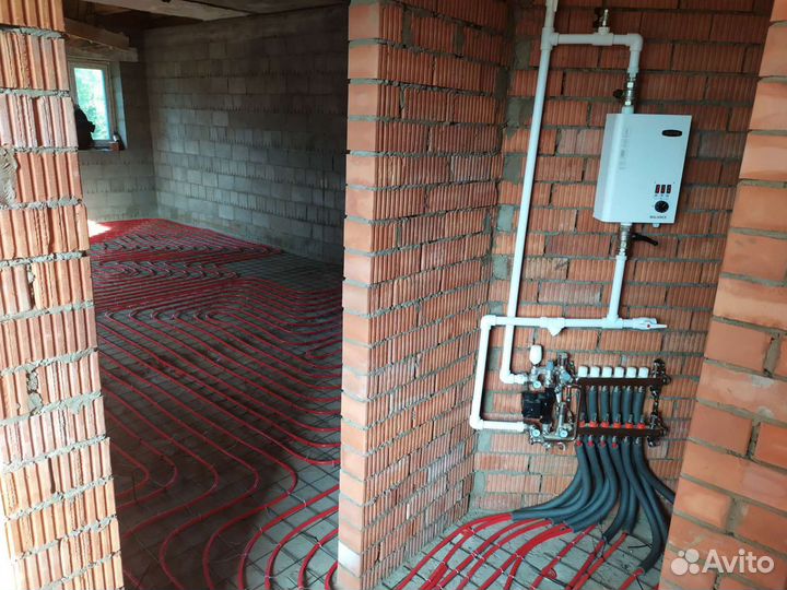 Отопление, тёплые полы: обслуживание/монтаж