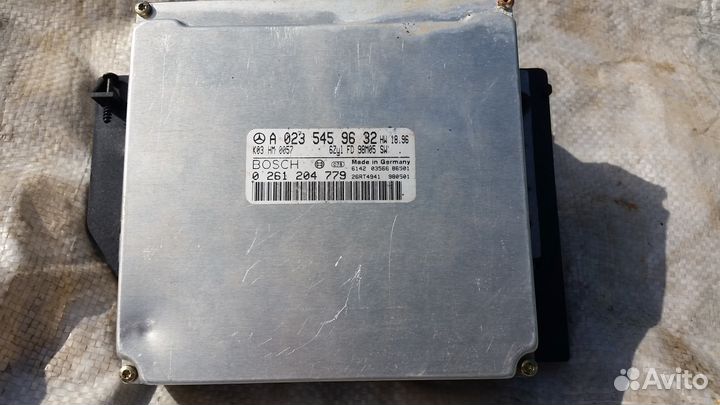 Эбу двигателя на Mercedes w210