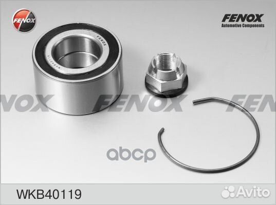 Подшипник ступ.renault logan I-II/sandero 04- п