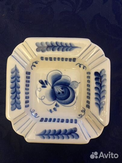 Гжель Фарфоровая посуда СССР