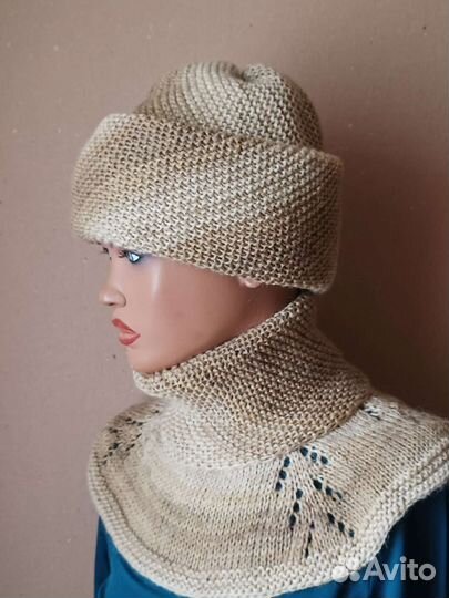 Шапка с отворотом