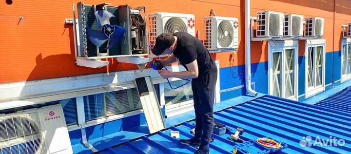 Установка, ремонт и обслуживание кондиционеров