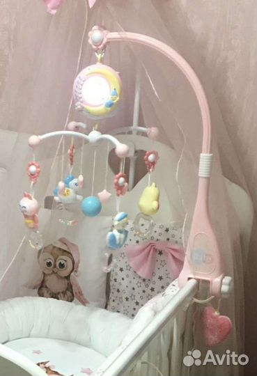 Музыкальный мобиль с ночником