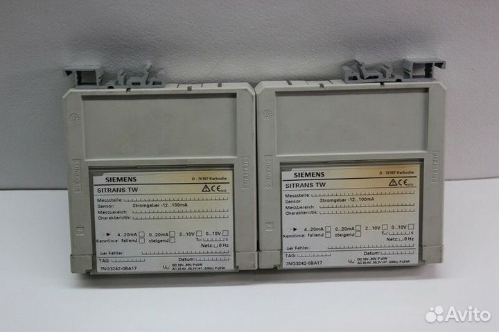 1 шт. Siemens 7NG3242-0BA17 sitrans TW D-76187 на