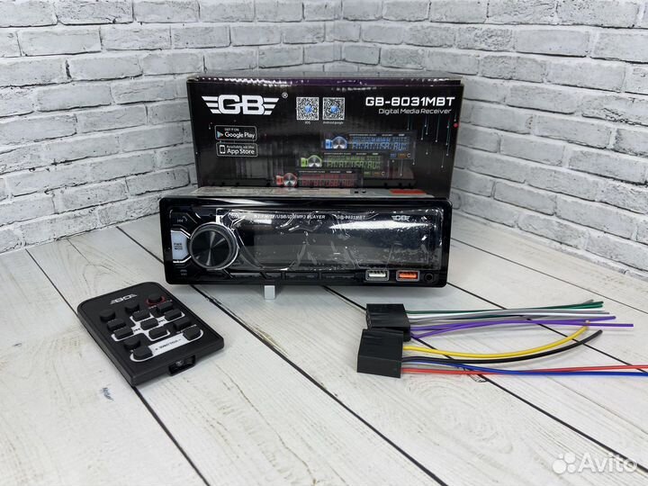 Магнитола с блютузом