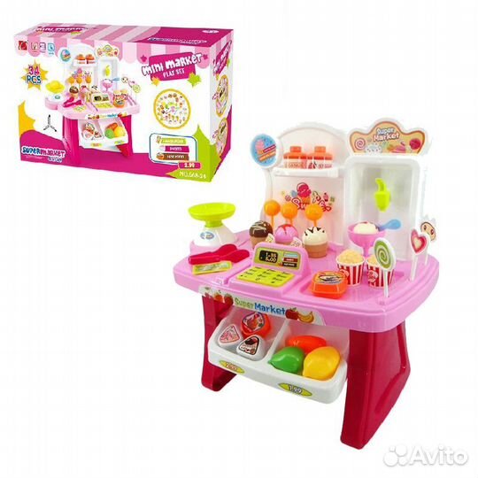 Игровой набор Минимаркет Магазин десертов 668-24