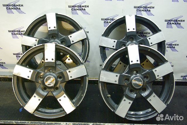Литые диски R15 5x112 ст57.1 6j ET45