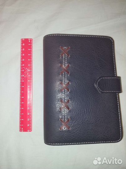 Ежедневник с кожаной обложкой