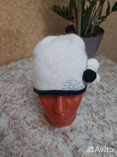 Blumarine шапка бини шерсть+ ангорка