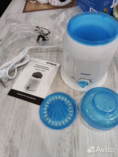 Подогреватель для бутылочек maman, стерилизатор