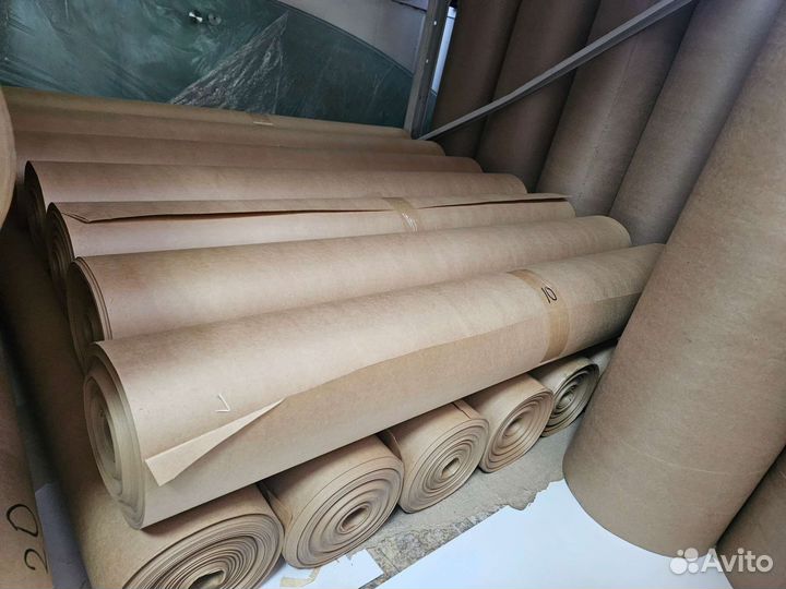 Крафт бумага в рулон 105см*100м