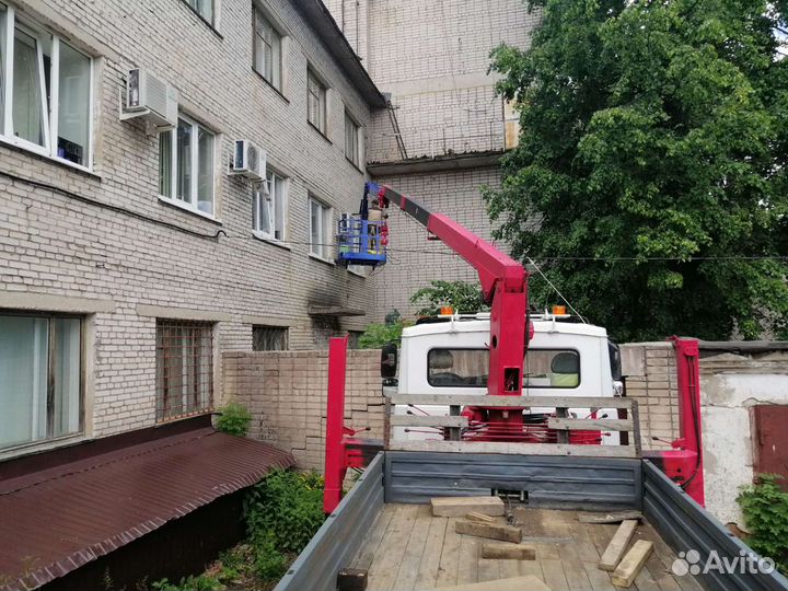 Услуги манипулятора 5 тонн + Автовышка 11 метров
