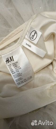 Гимнастический купальник h&m 122-128