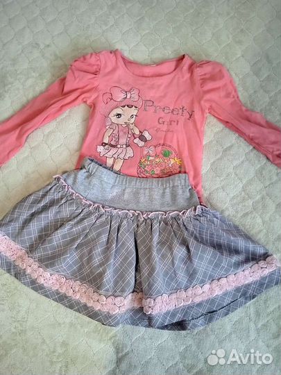 Вещи пакетом на девочку