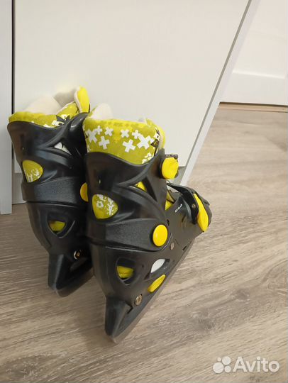 Коньки ледовые раздвижные 33-36