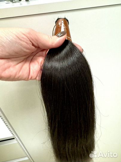Волосы для наращивания натуральные 60 см