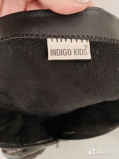 Сапоги демисезонные для девочки р-р 33 - 34