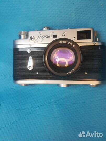 Плёночный фотоаппарат Зоркий 4