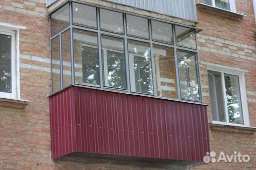 Металлические балконы раммы замена стекла рег