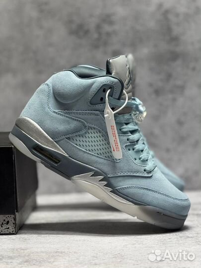 Кроссовки Nike Air Jordan 5 зимние (Арт.36215)