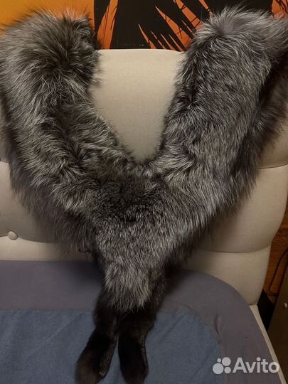 Натуральный мех чернобурки