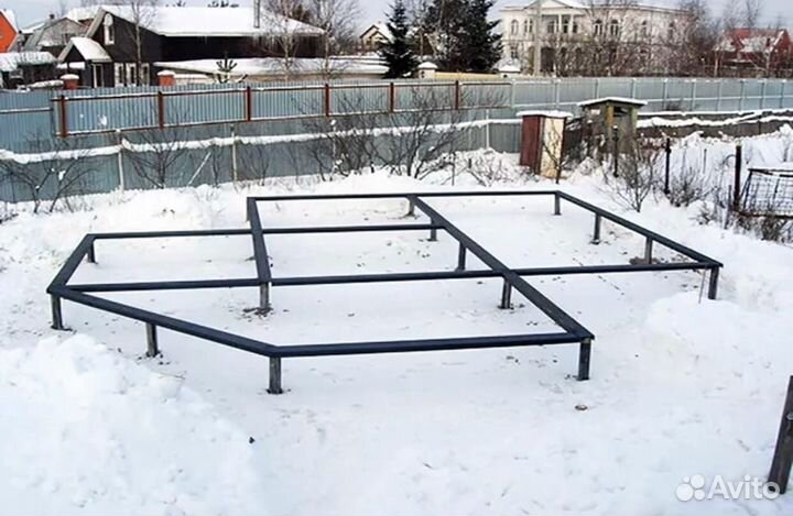 Винтовые сваи под ключ